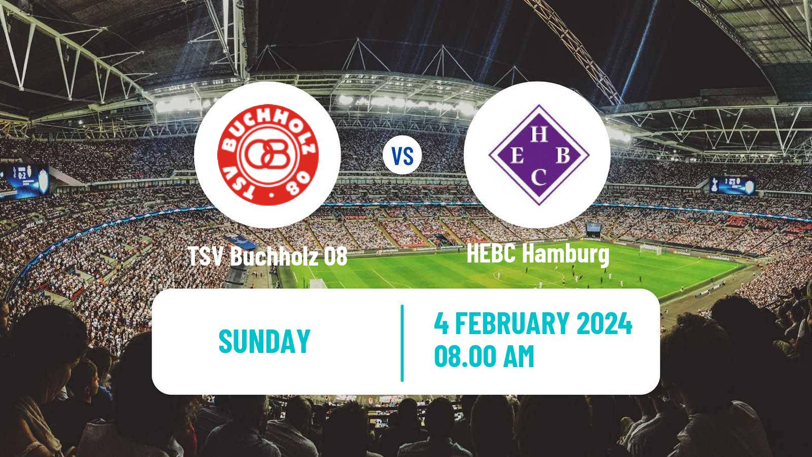 Soccer German Oberliga Hamburg TSV Buchholz 08 - HEBC Hamburg