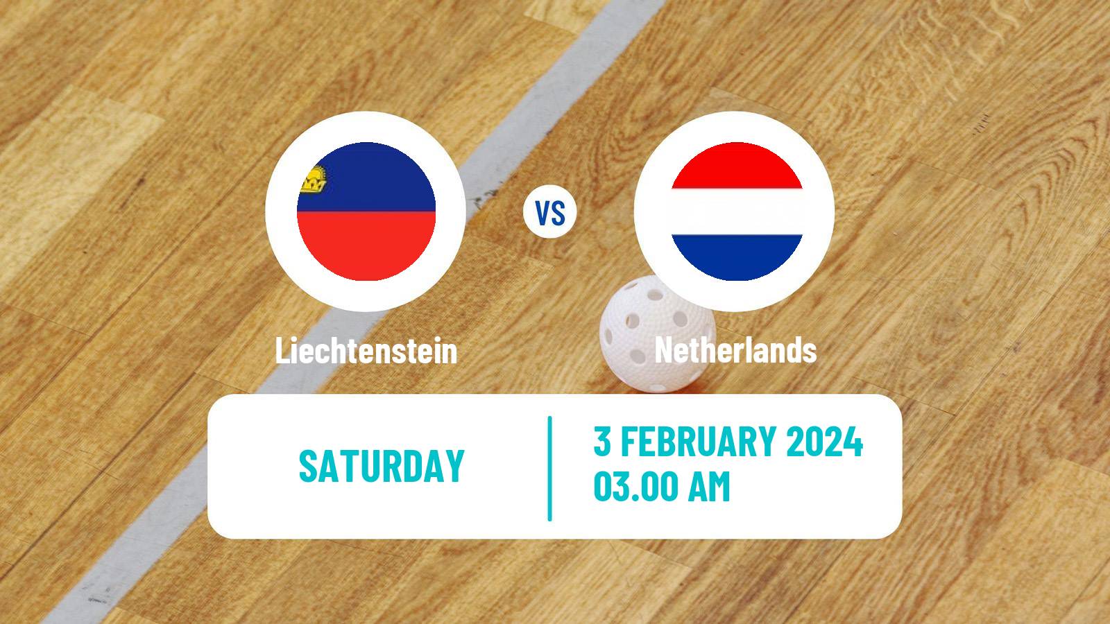 Floorball World Championship Floorball Liechtenstein - Netherlands