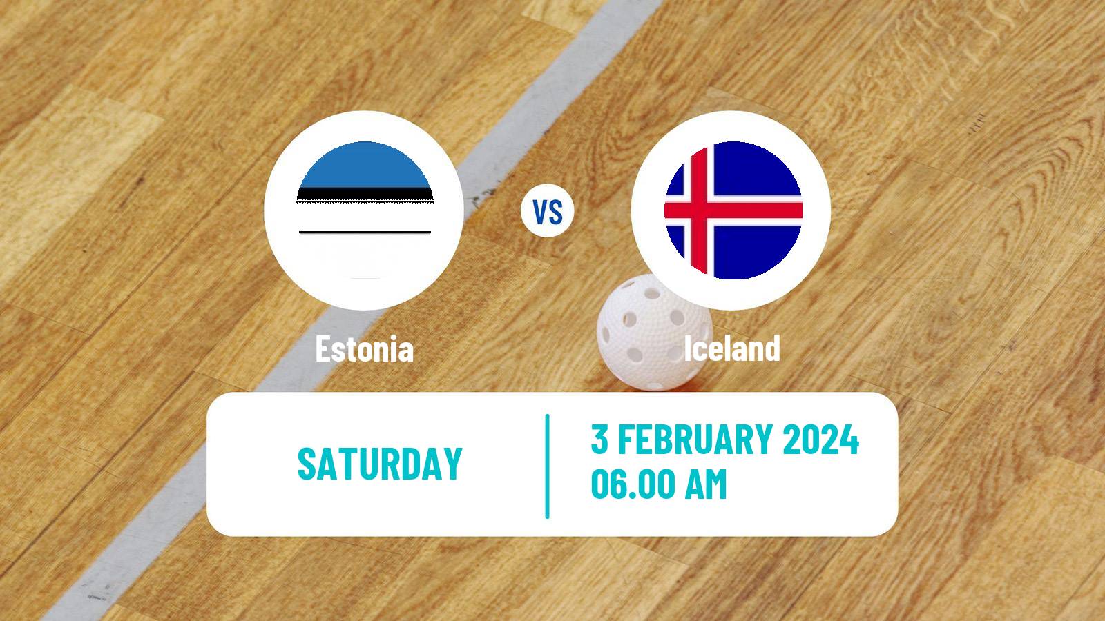 Floorball World Championship Floorball Estonia - Iceland