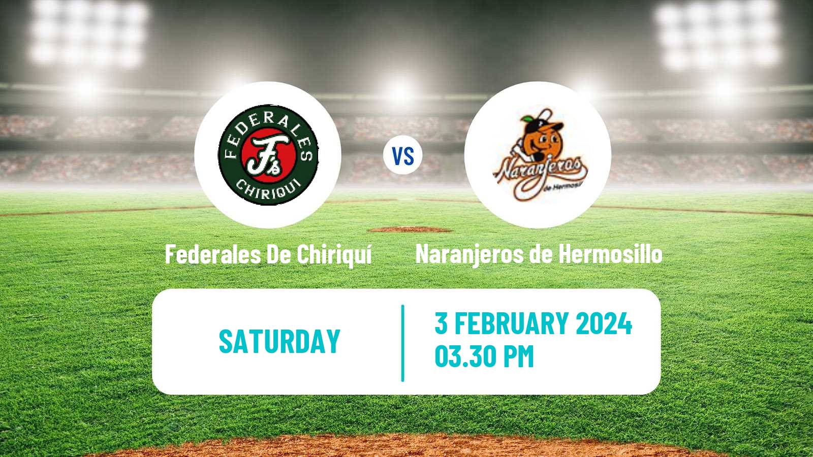 Baseball Baseball Caribbean Series Federales De Chiriquí - Naranjeros de Hermosillo