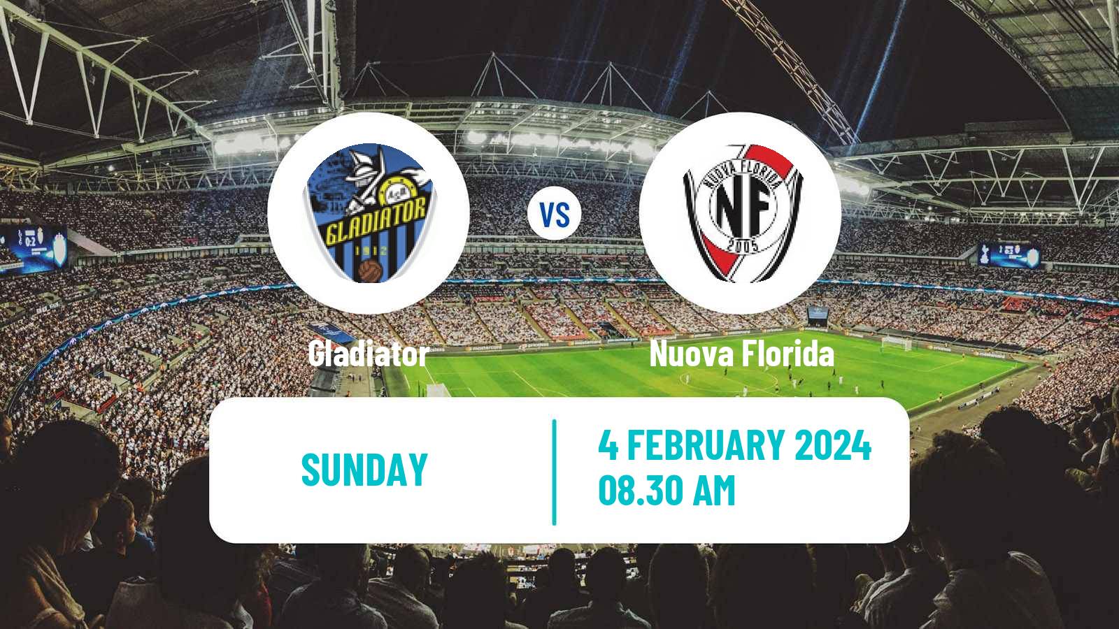 Soccer Italian Serie D - Group G Gladiator - Nuova Florida