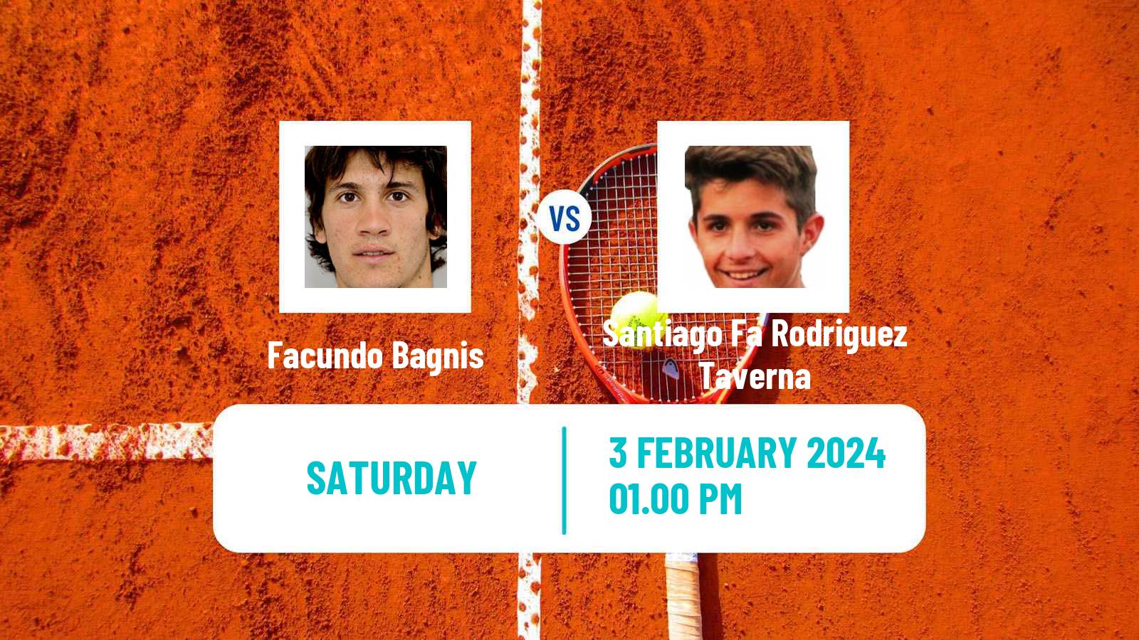 Tennis ATP Cordoba Facundo Bagnis - Santiago Fa Rodriguez Taverna