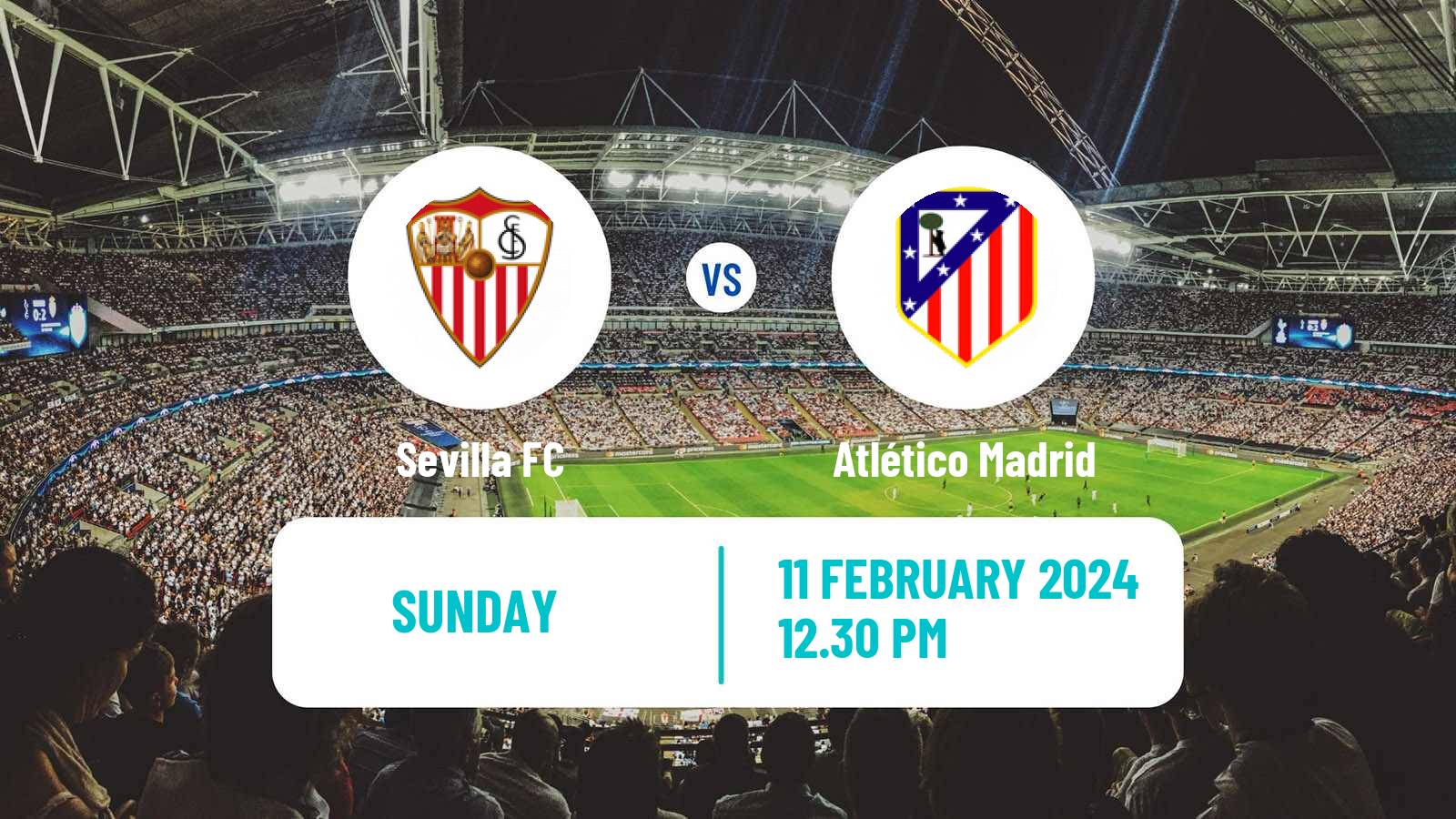 Soccer Spanish LaLiga Sevilla - Atlético Madrid