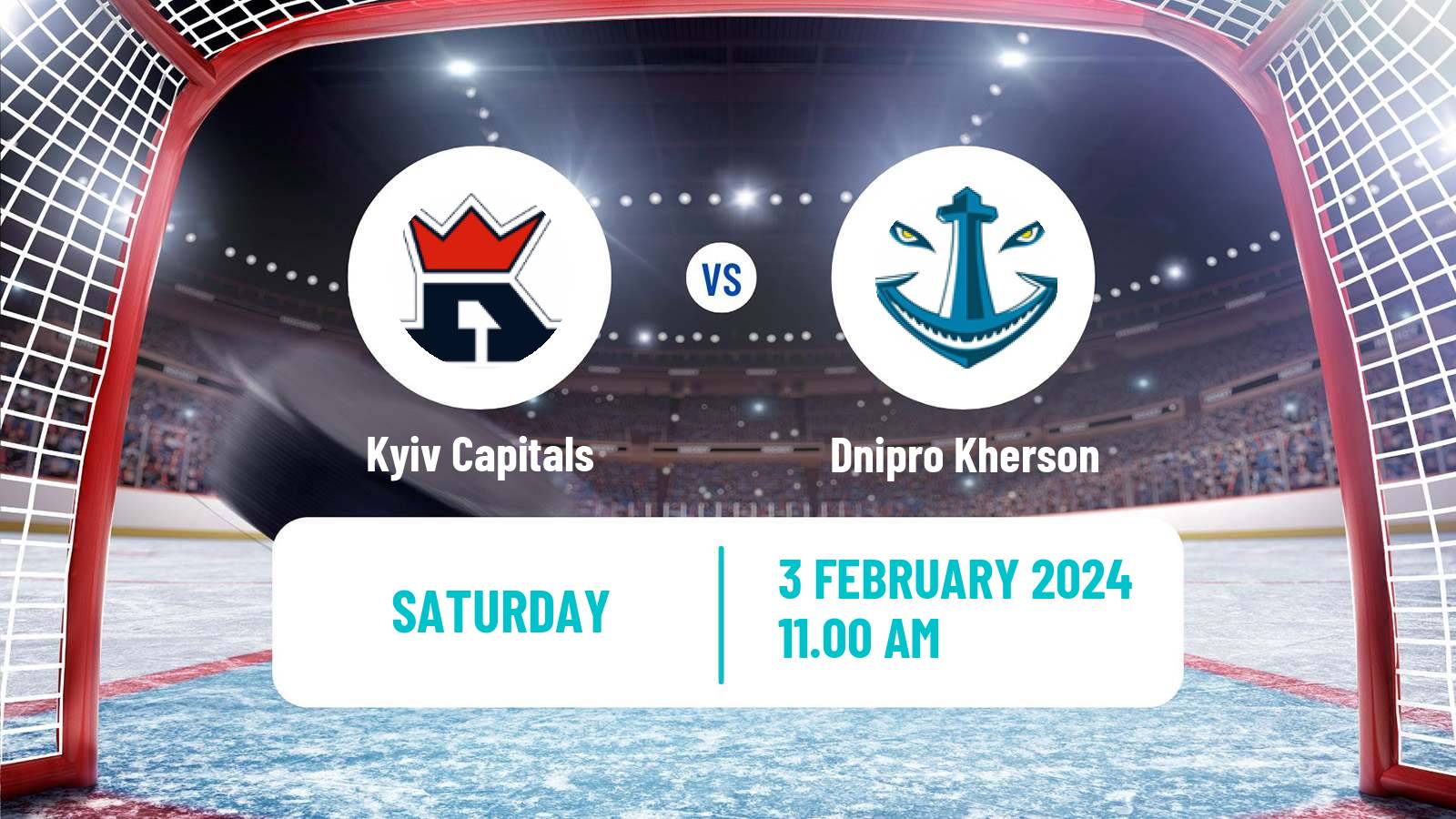 Hockey Ukrainian UHL Kyiv Capitals - Dnipro Kherson