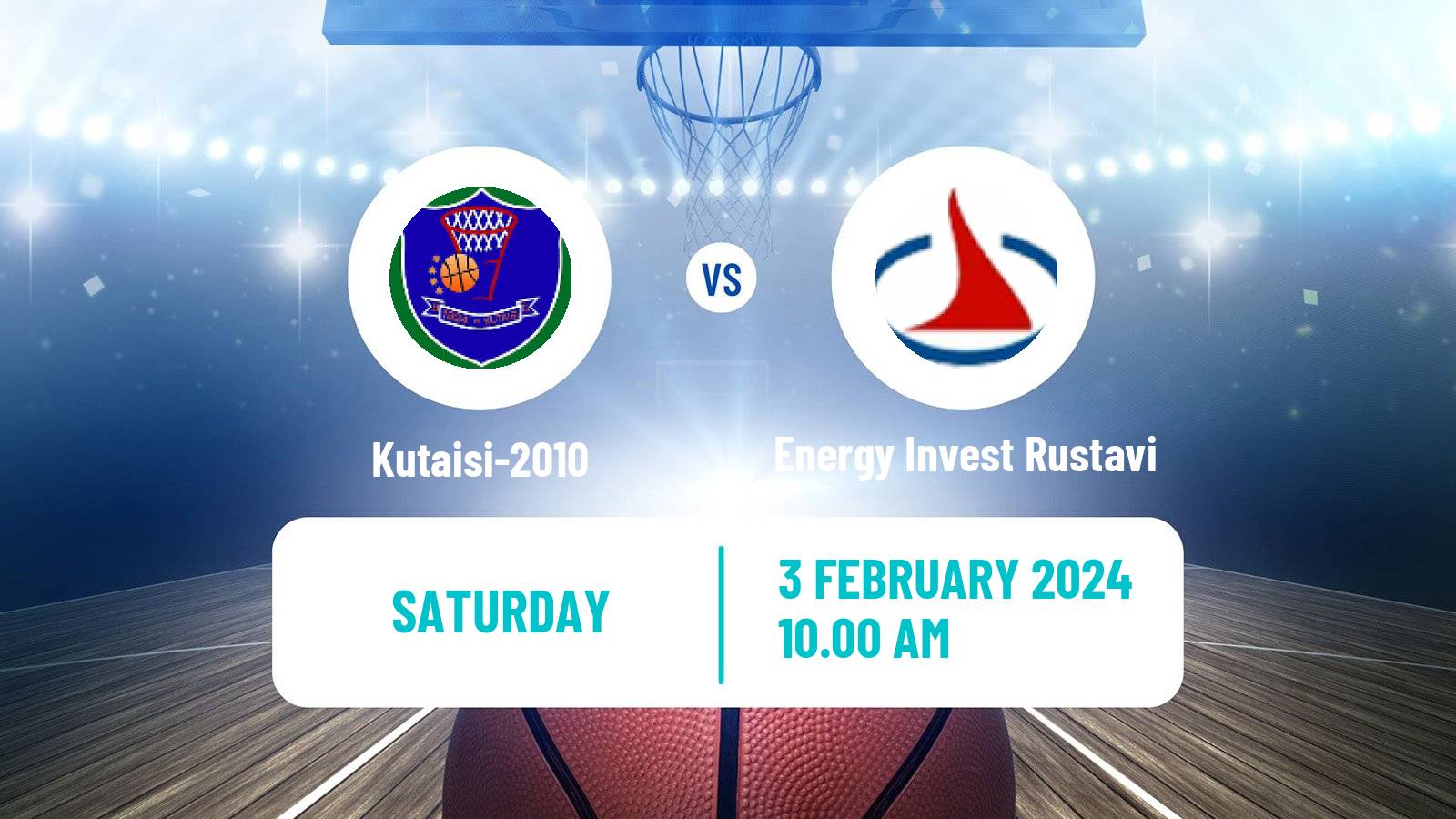 Basketball Georgian Superleague Basketball Kutaisi-2010 - Energy Invest Rustavi