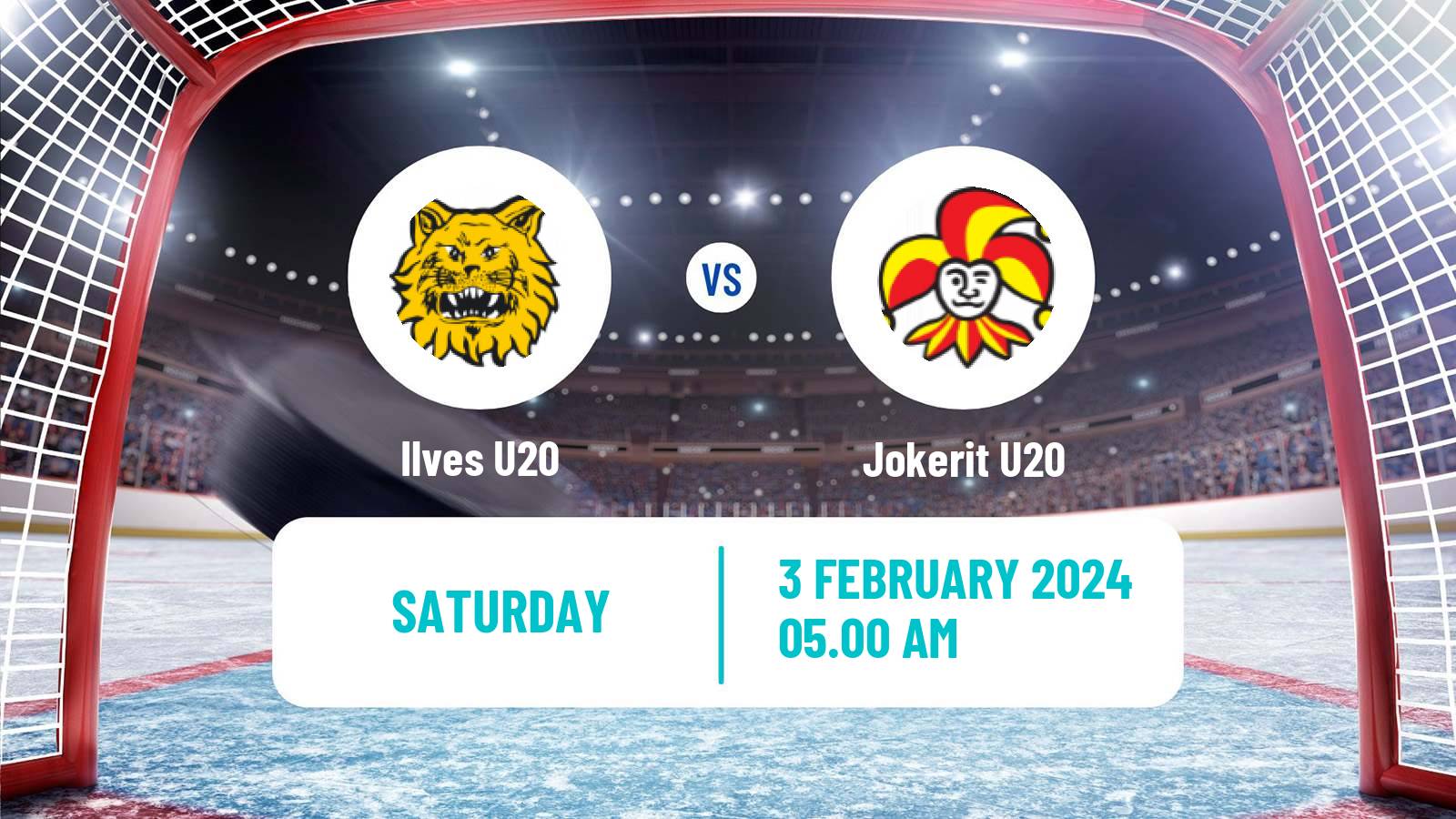 Hockey Finnish SM-sarja U20 Ilves U20 - Jokerit U20