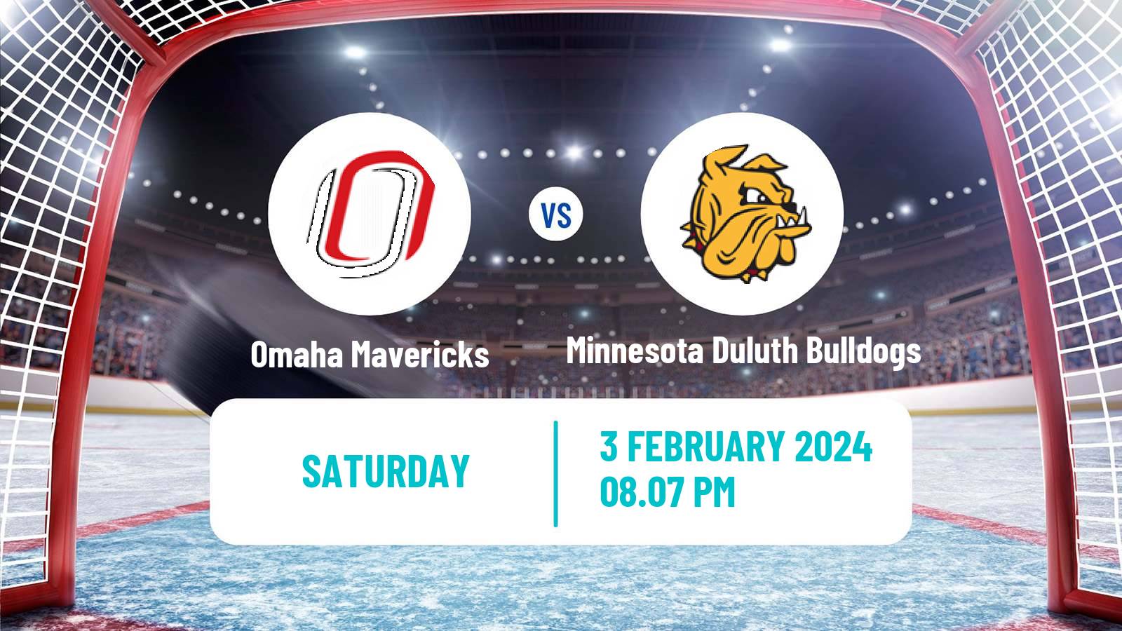 Hockey NCAA Hockey Omaha Mavericks - Minnesota Duluth Bulldogs