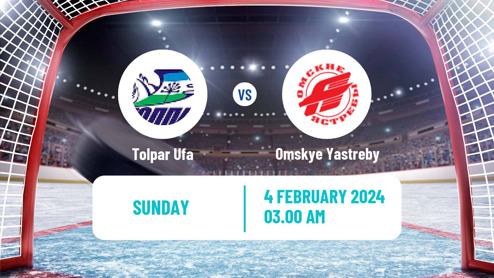 Hockey MHL Tolpar - Omskye Yastreby