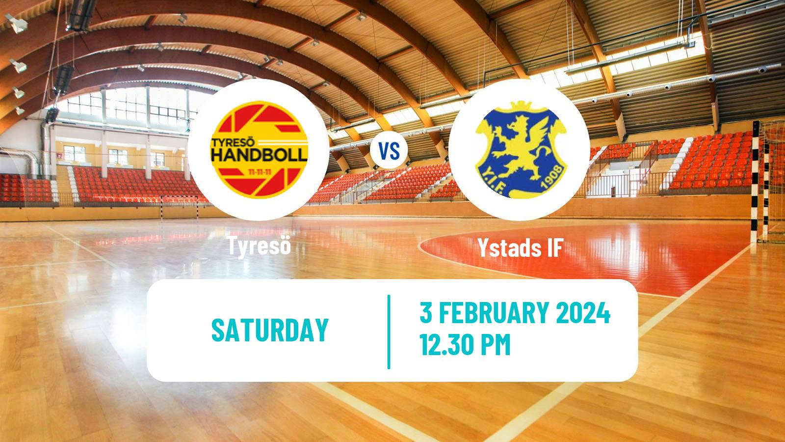 Handball Swedish Allsvenskan Handball Women Tyresö - Ystads IF