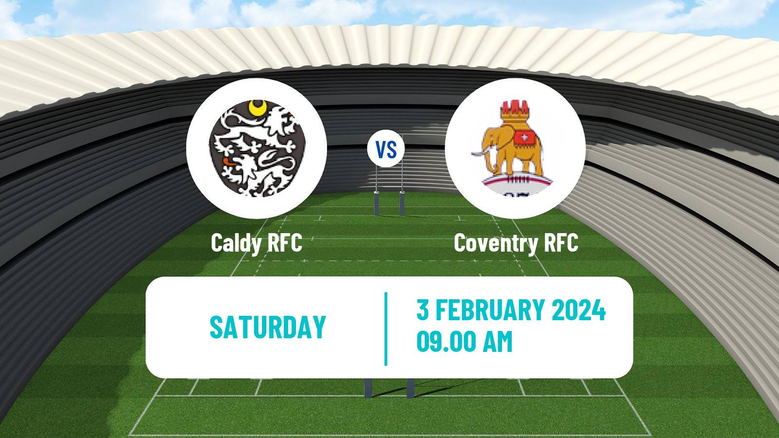 Rugby union English Championship Rugby Caldy - Coventry
