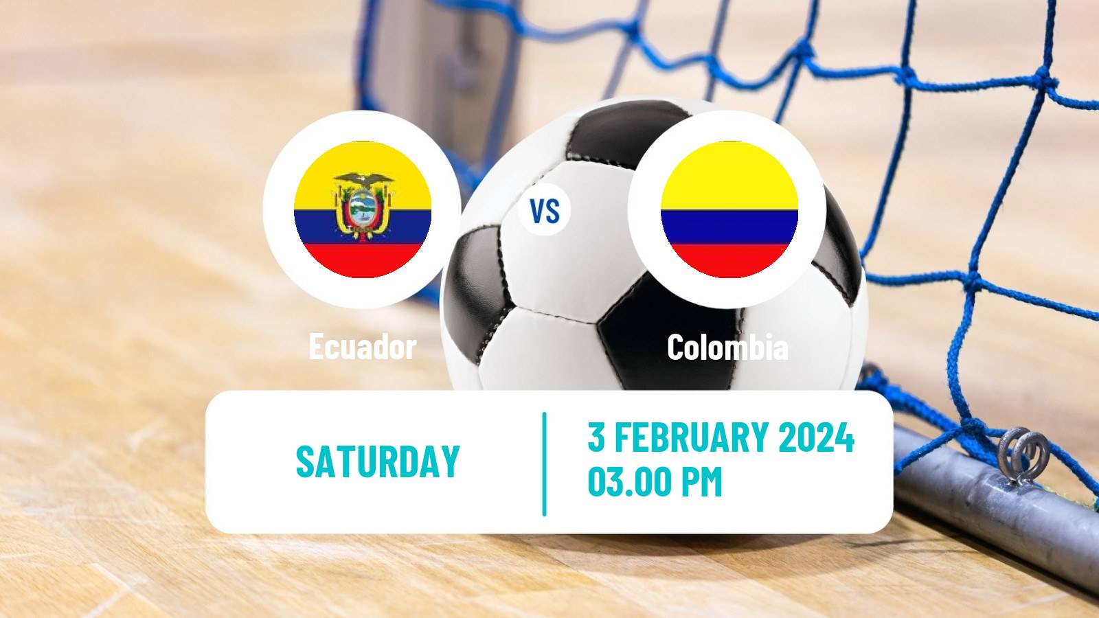 Futsal Copa America Futsal Ecuador - Colombia