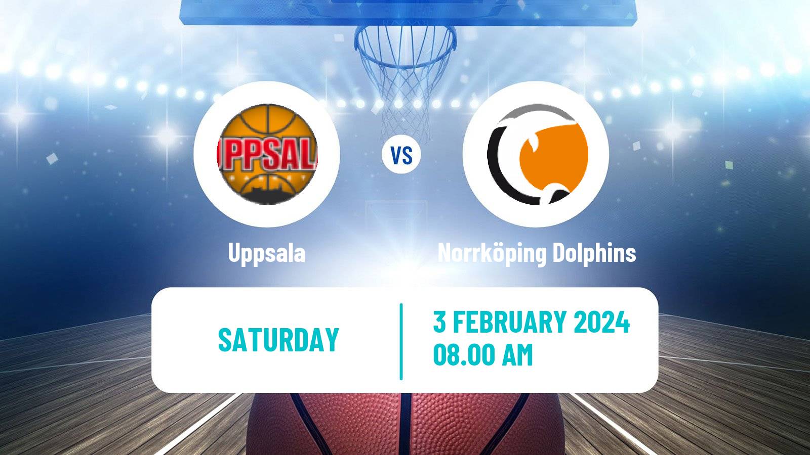 Basketball Swedish Basketligan Women Uppsala - Norrköping Dolphins