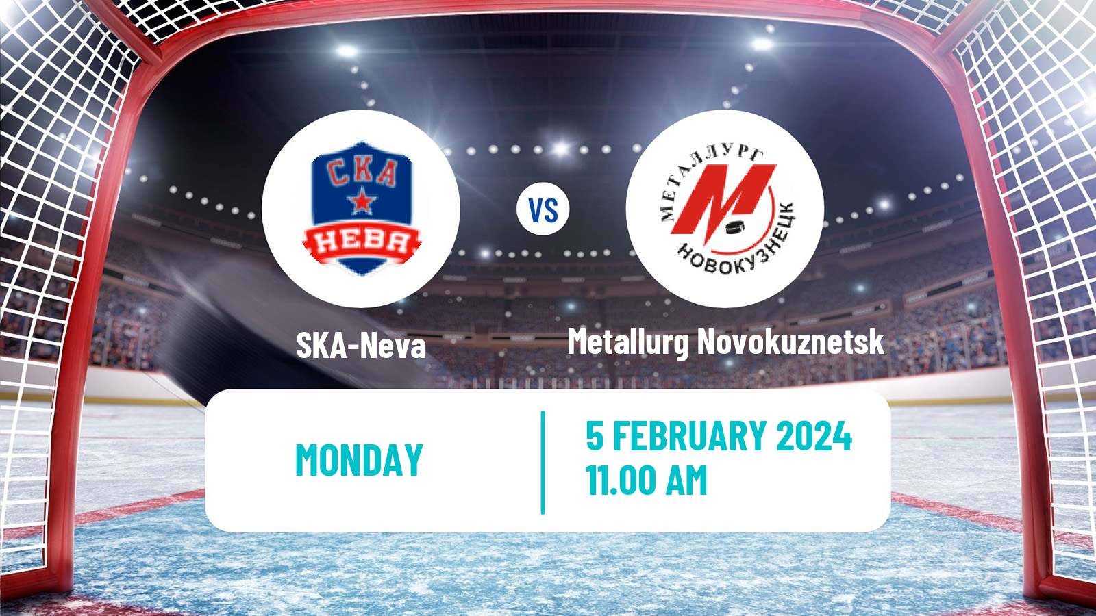 Hockey VHL SKA-Neva - Metallurg Novokuznetsk