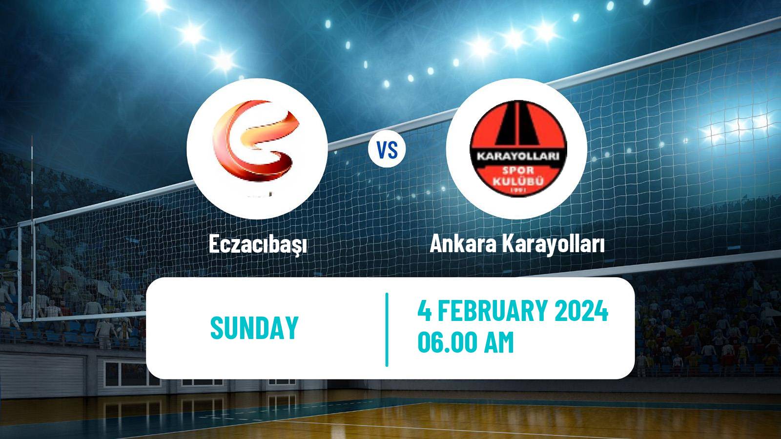 Volleyball Turkish Sultanlar Ligi Volleyball Women Eczacıbaşı - Ankara Karayolları