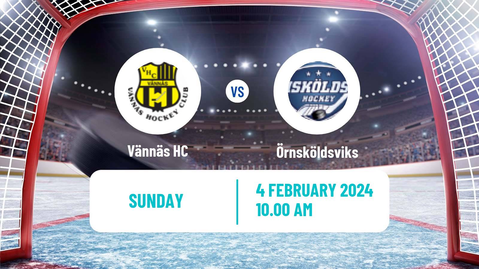 Hockey Swedish HockeyEttan Norra Var Vännäs - Örnsköldsviks
