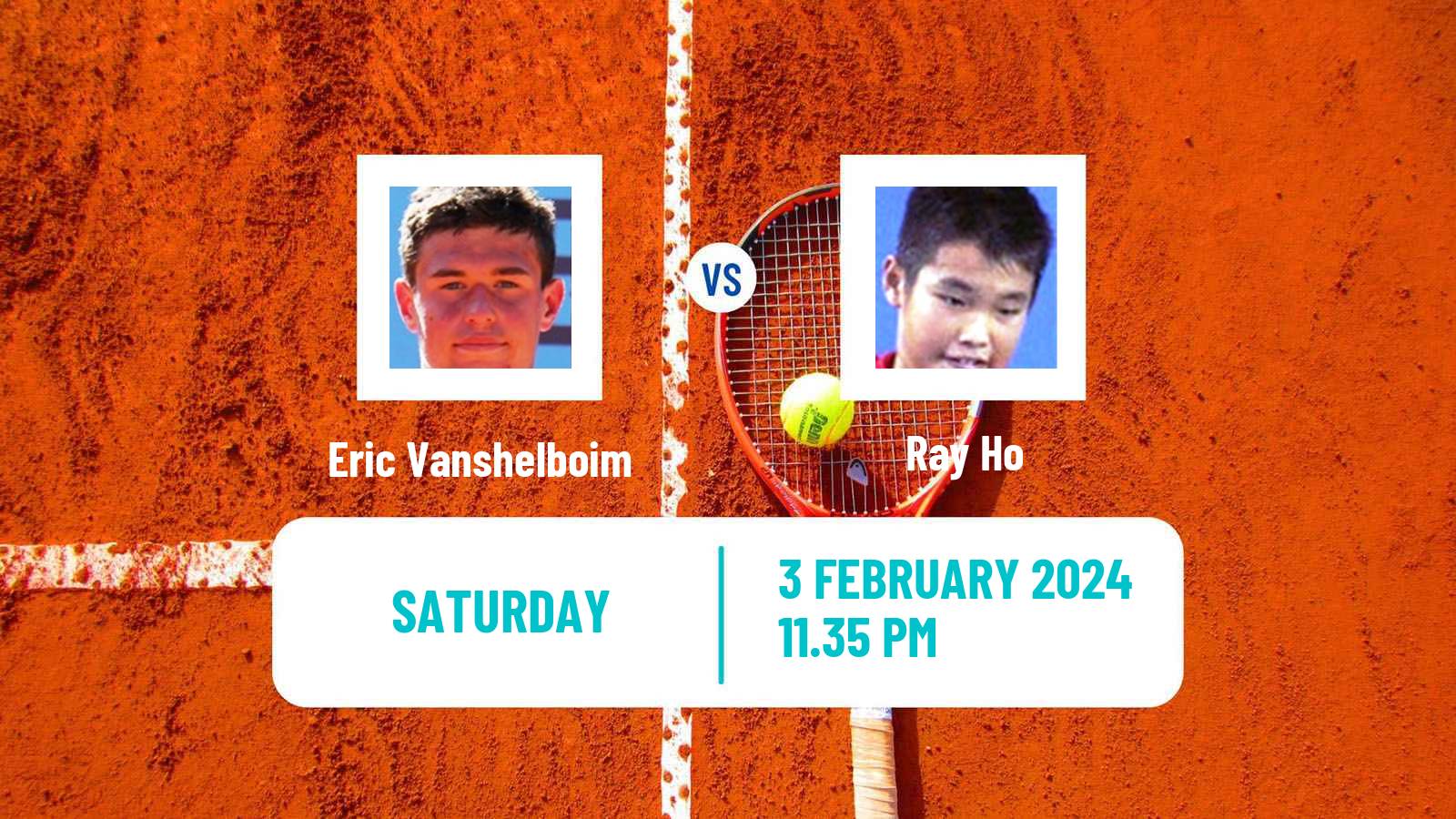 Tennis Chennai Challenger Men Eric Vanshelboim - Ray Ho