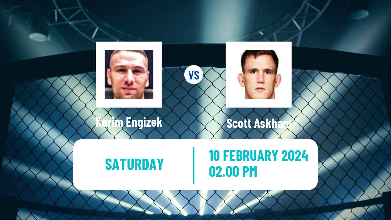 MMA Middleweight Oktagon Men Kerim Engizek - Scott Askham