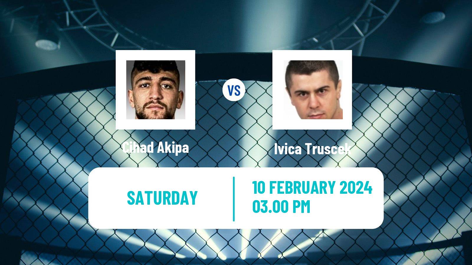 MMA Welterweight Oktagon Men Cihad Akipa - Ivica Truscek