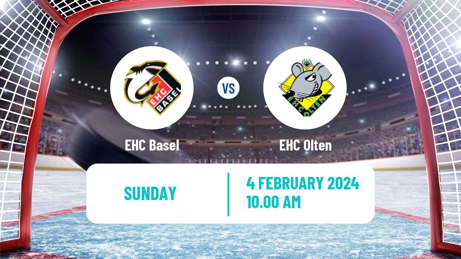 Hockey Swiss Cup Hockey EHC Basel - Olten