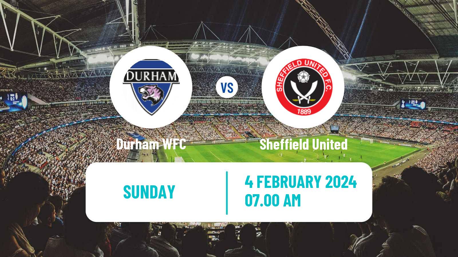 Soccer English Women Championship Durham - Sheffield United