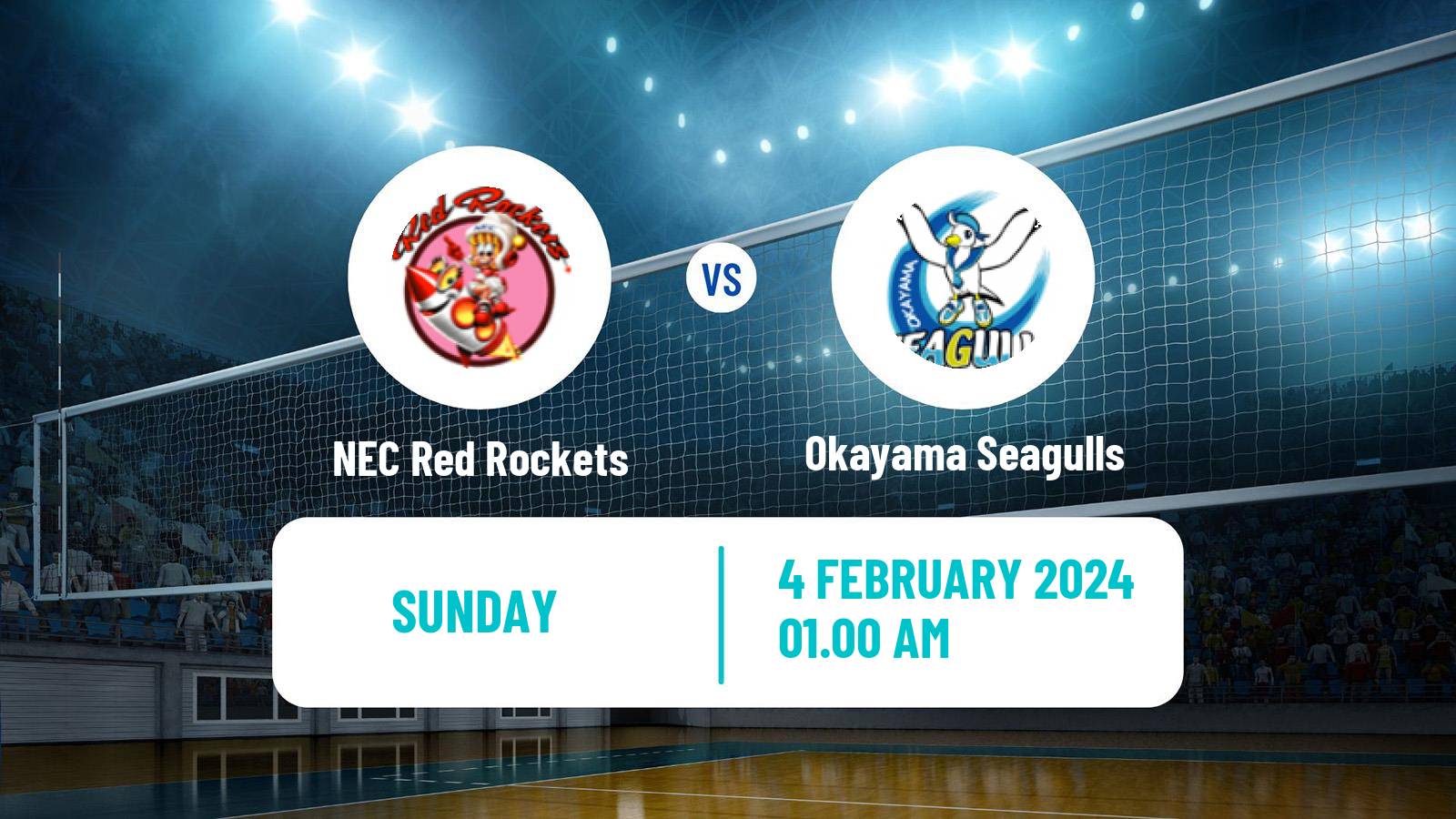 Volleyball Japan V Premier League Women NEC Red Rockets - Okayama Seagulls