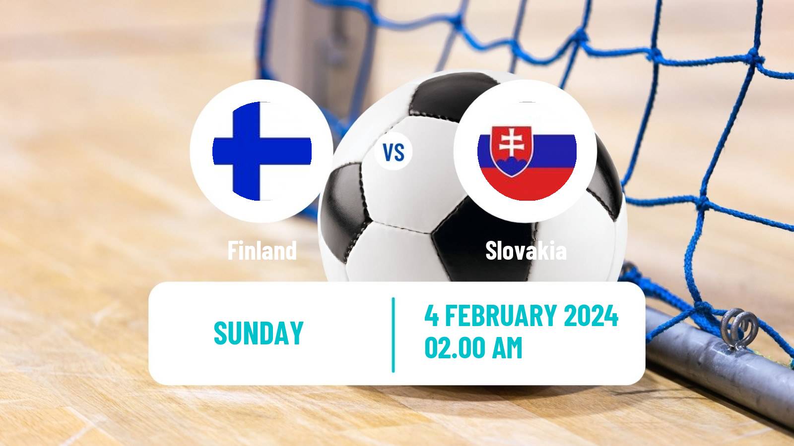 Futsal Friendly International Futsal Finland - Slovakia