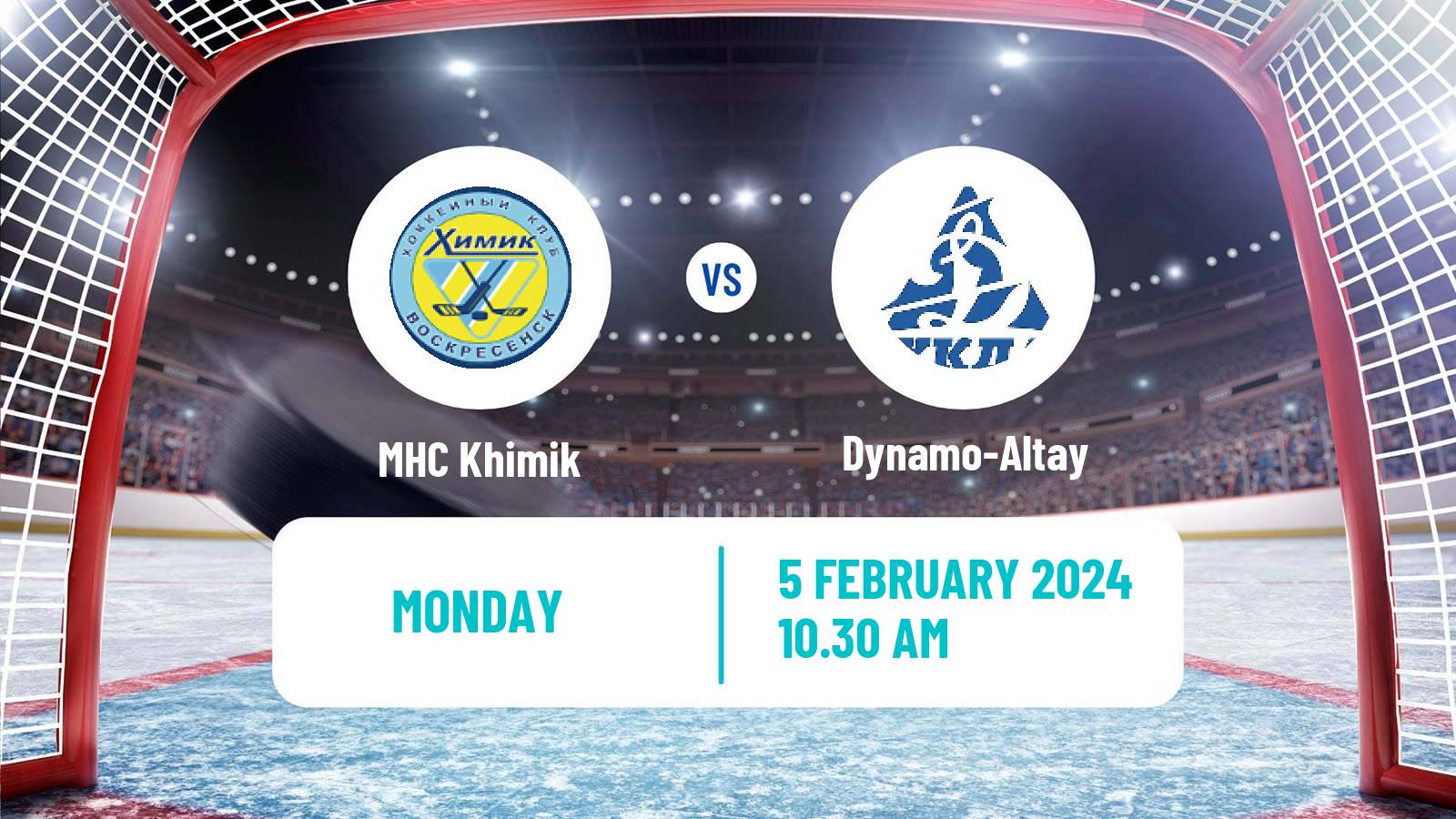 Hockey VHL Khimik - Dynamo-Altay