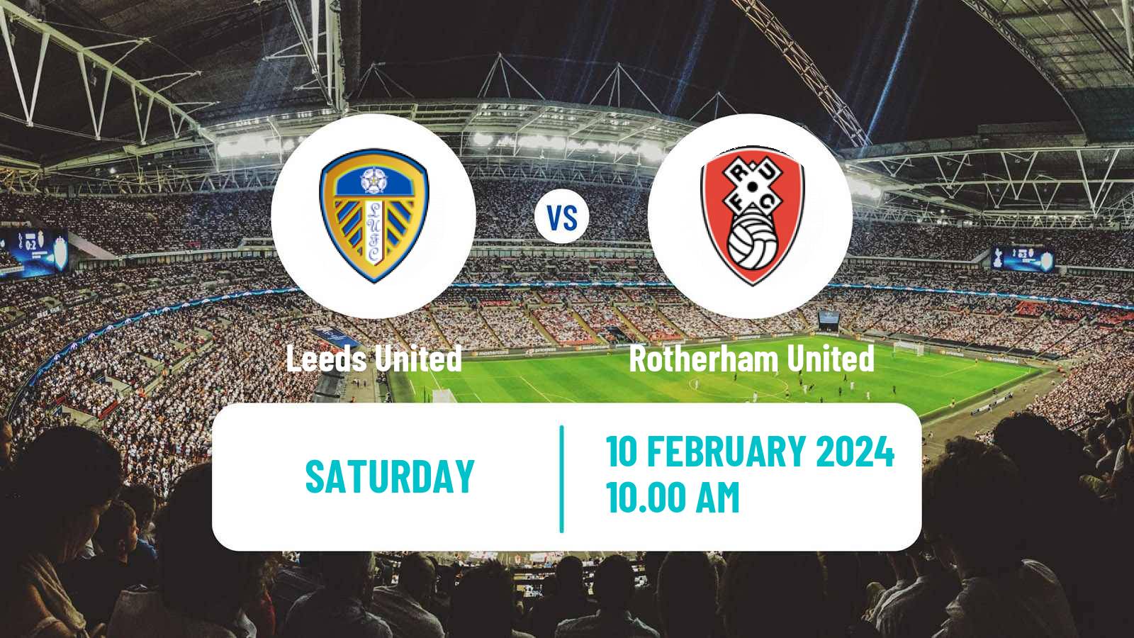 Soccer English League Championship Leeds United - Rotherham United