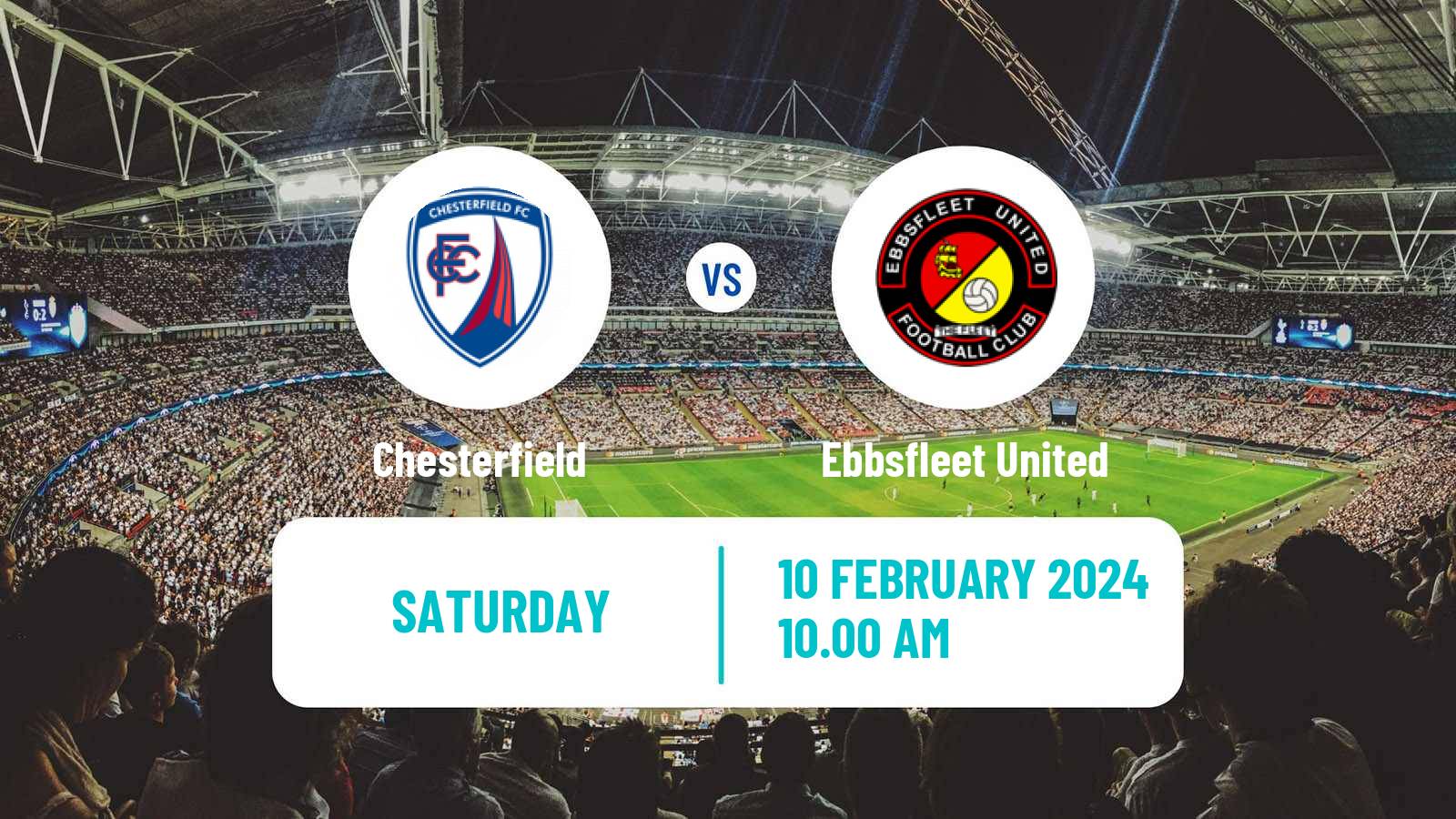 Soccer English National League Chesterfield - Ebbsfleet United