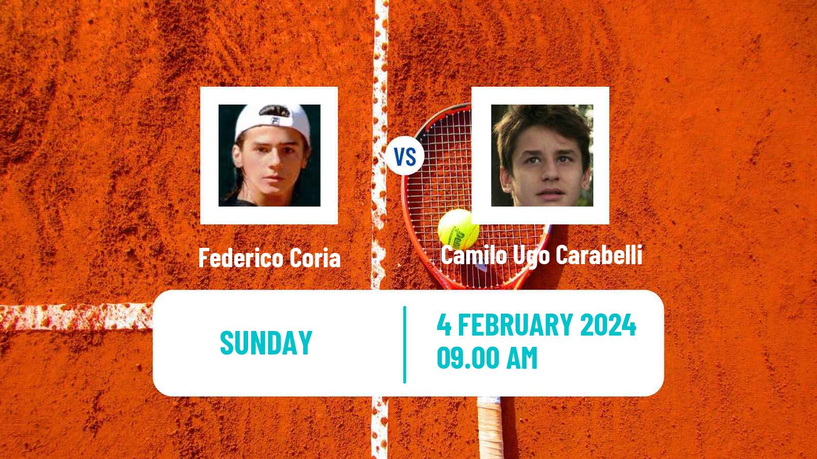 Tennis Piracicaba Challenger Men Federico Coria - Camilo Ugo Carabelli