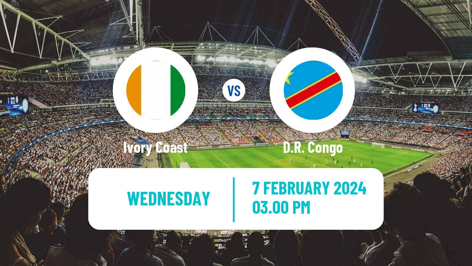 Soccer Africa Cup of Nations Ivory Coast - D.R. Congo