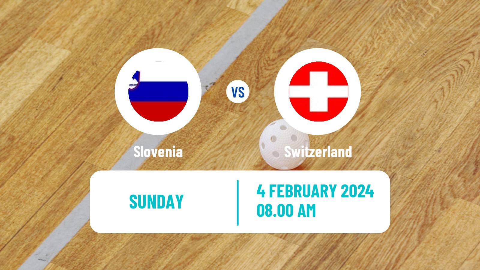 Floorball World Championship Floorball Slovenia - Switzerland