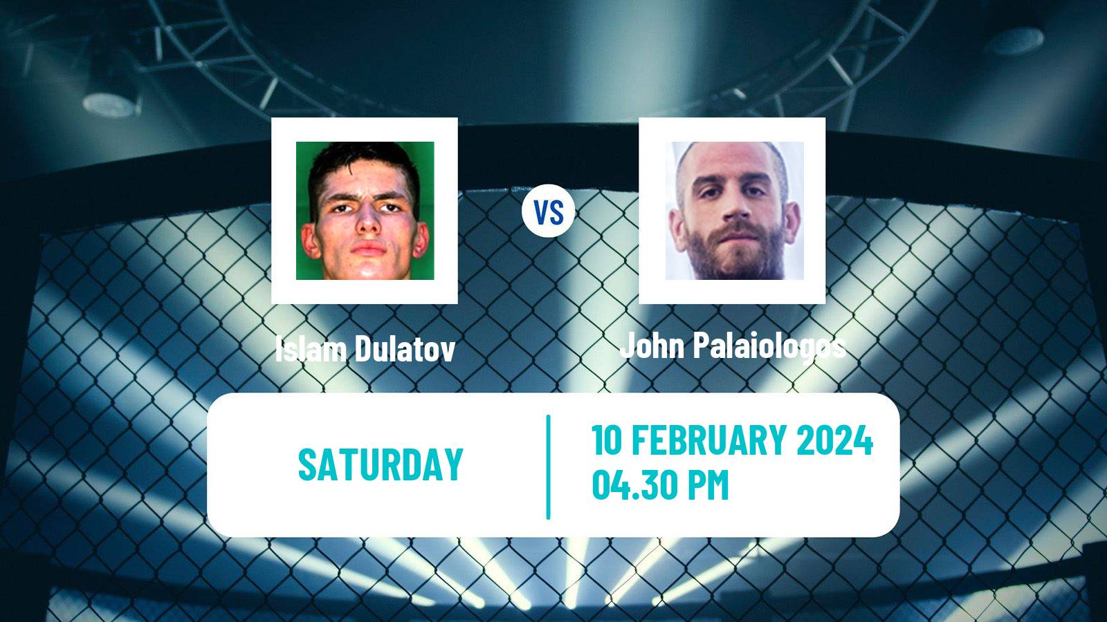 MMA Welterweight Oktagon Men Islam Dulatov - John Palaiologos