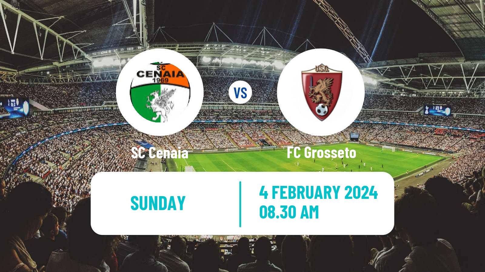 Soccer Italian Serie D - Group E Cenaia - Grosseto