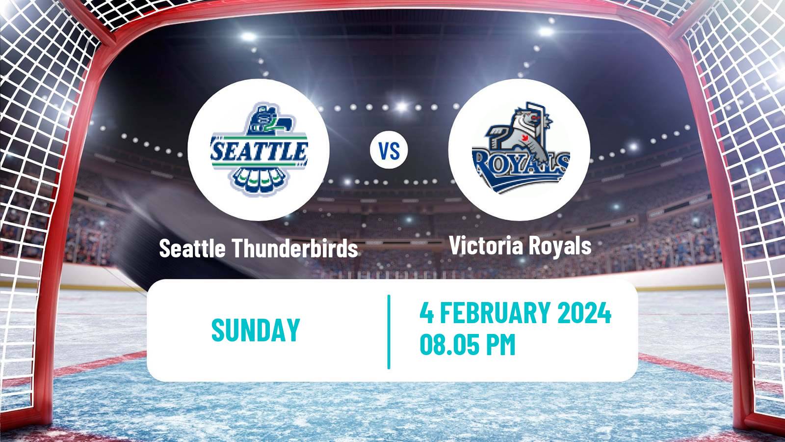 Hockey WHL Seattle Thunderbirds - Victoria Royals