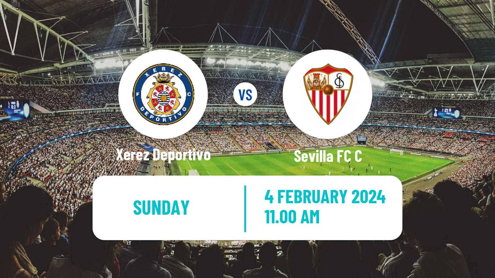 Soccer Spanish Tercera RFEF - Group 10 Xerez Deportivo - Sevilla C