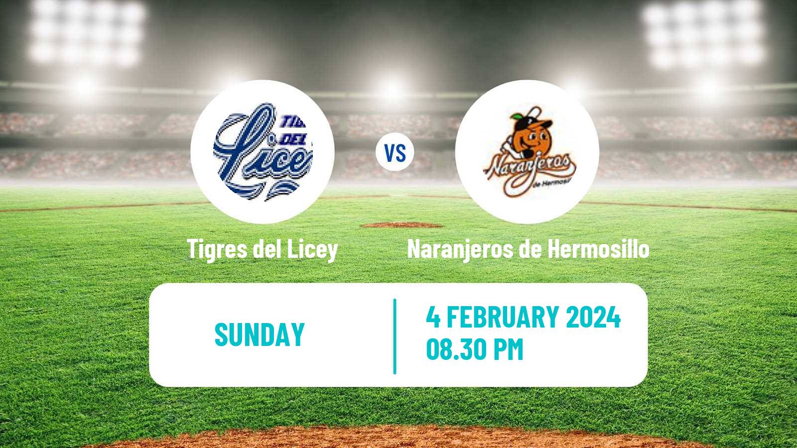 Baseball Baseball Caribbean Series Tigres del Licey - Naranjeros de Hermosillo