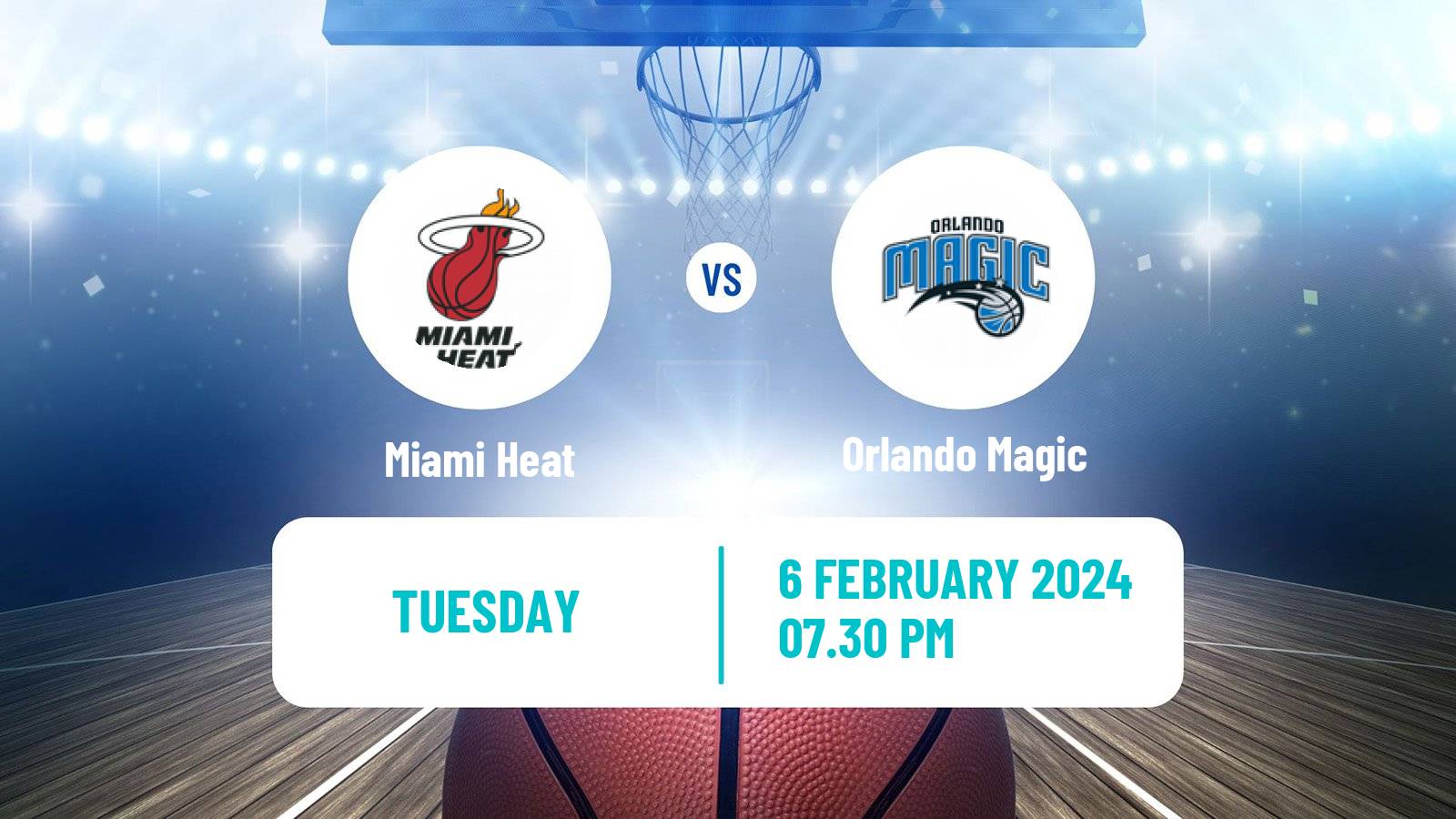 Basketball NBA Miami Heat - Orlando Magic