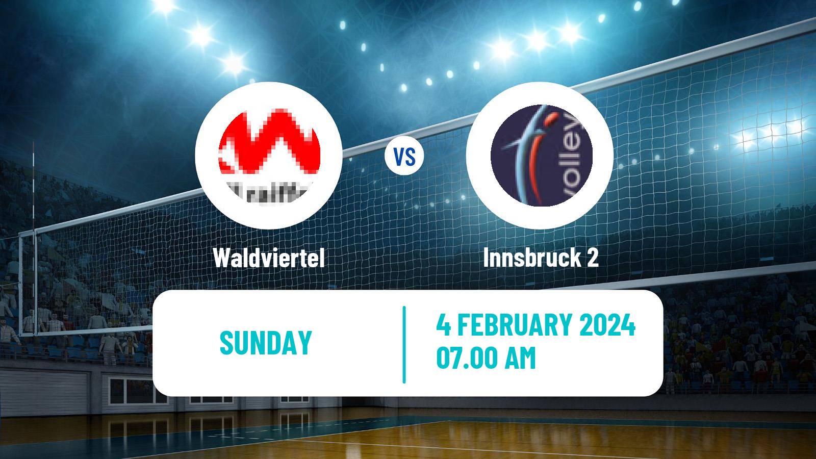 Volleyball Austrian 2 Bundesliga Volleyball Women Waldviertel - Innsbruck 2