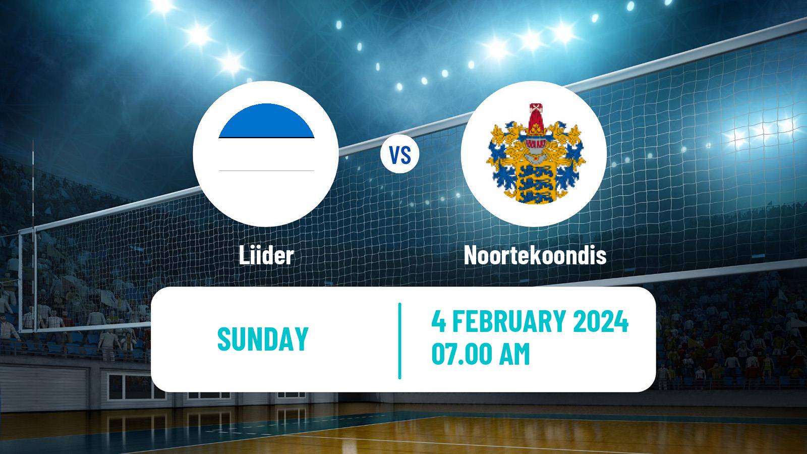 Volleyball Estonian Esiliiga Volleyball Liider - Noortekoondis