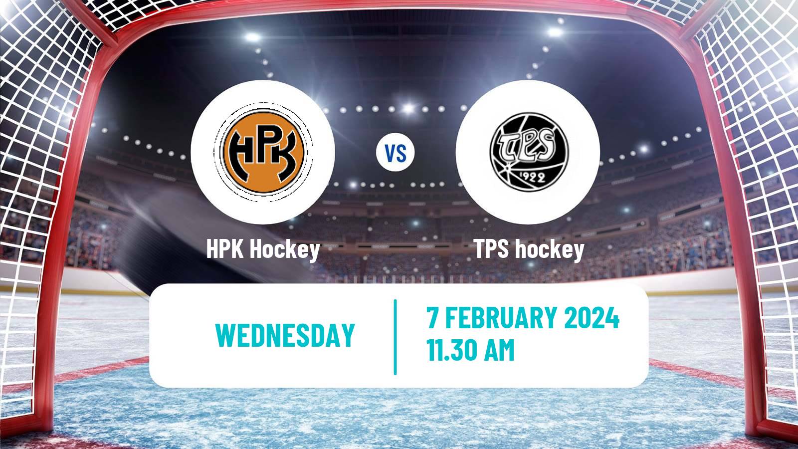 Hockey Finnish SM-liiga HPK - TPS