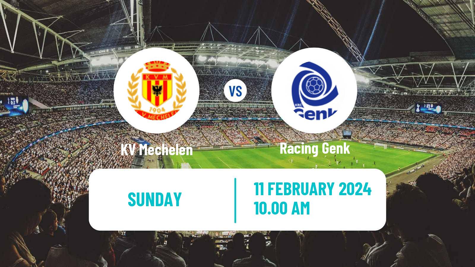Soccer Belgian Jupiler Pro League KV Mechelen - Genk