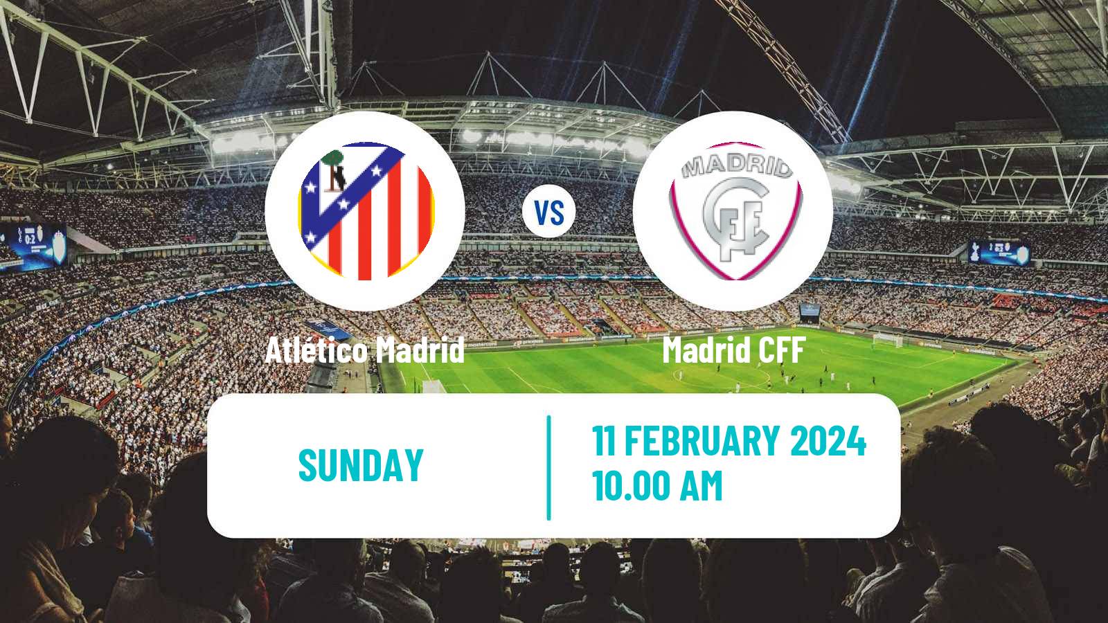 Soccer Spanish Primera División Women Atlético Madrid - Madrid CFF