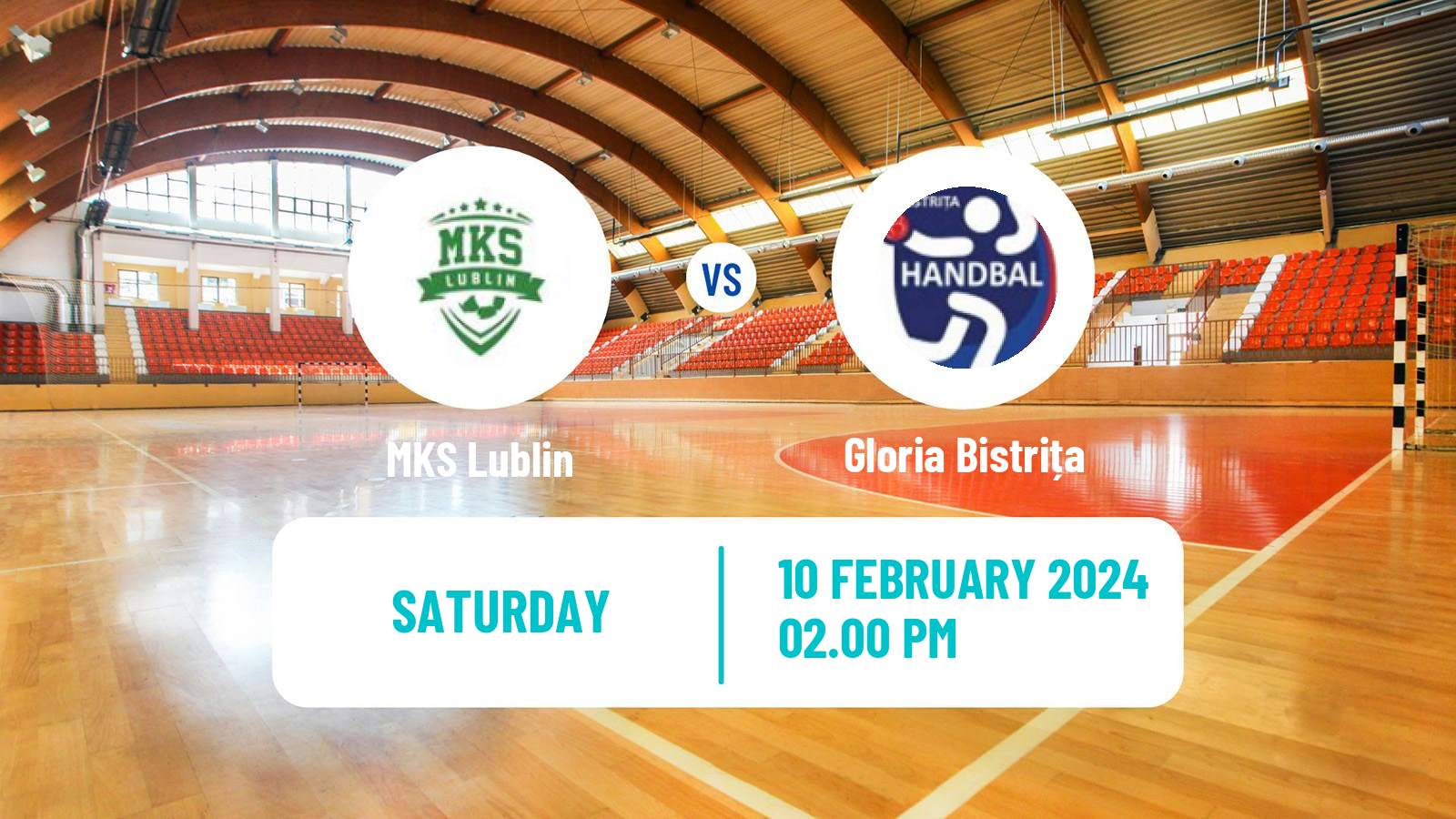 Handball EHF European League Women MKS Lublin - Gloria Bistrița