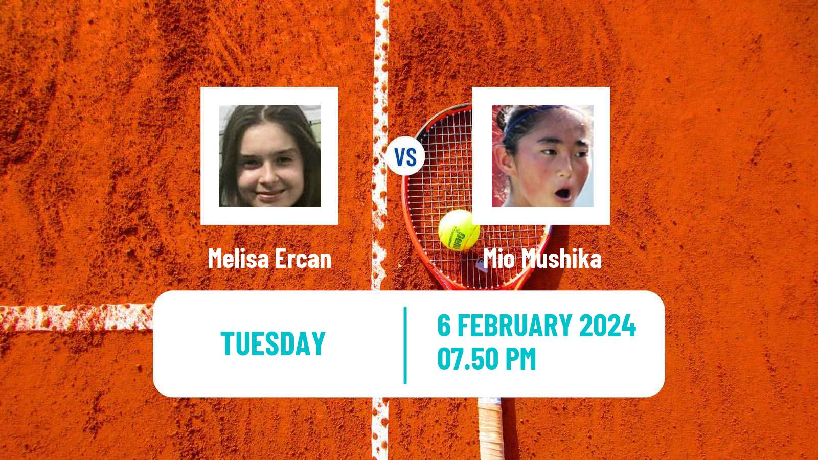 Tennis ITF W75 Burnie 2 Women Melisa Ercan - Mio Mushika