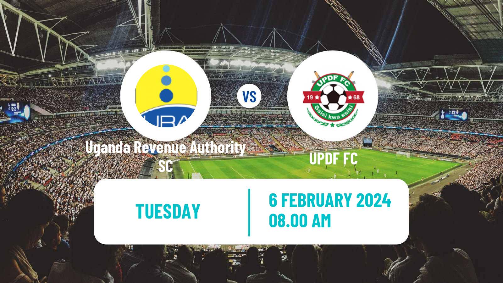 Soccer Ugandan Super League Uganda Revenue Authority SC - UPDF