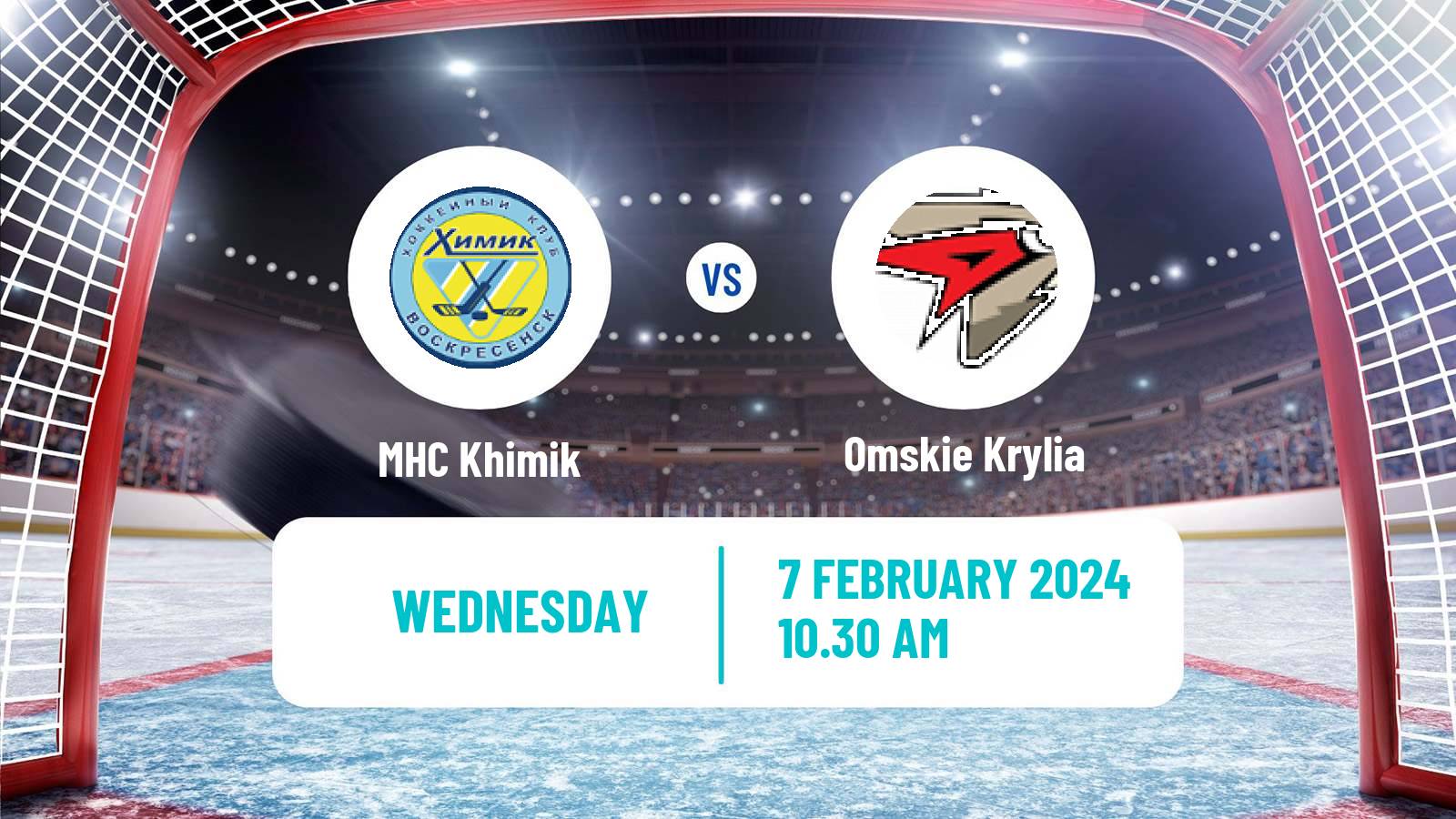 Hockey VHL Khimik - Omskie Krylia