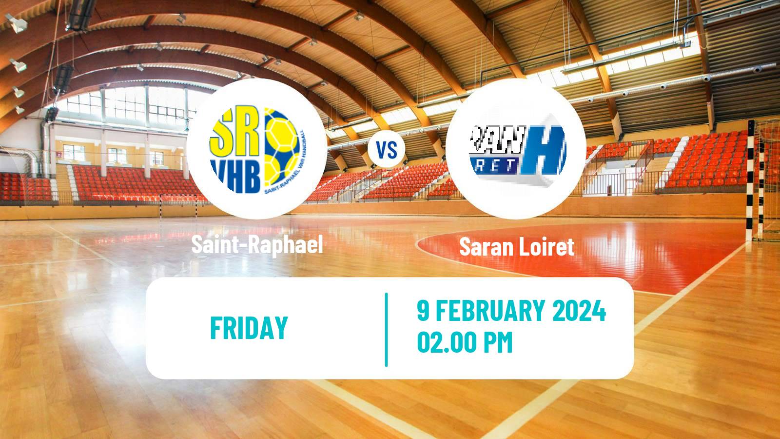 Handball French Starligue Handball Saint-Raphael - Saran Loiret