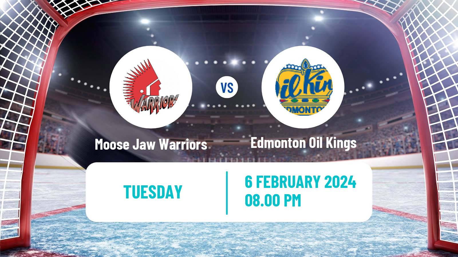 Hockey WHL Moose Jaw Warriors - Edmonton Oil Kings