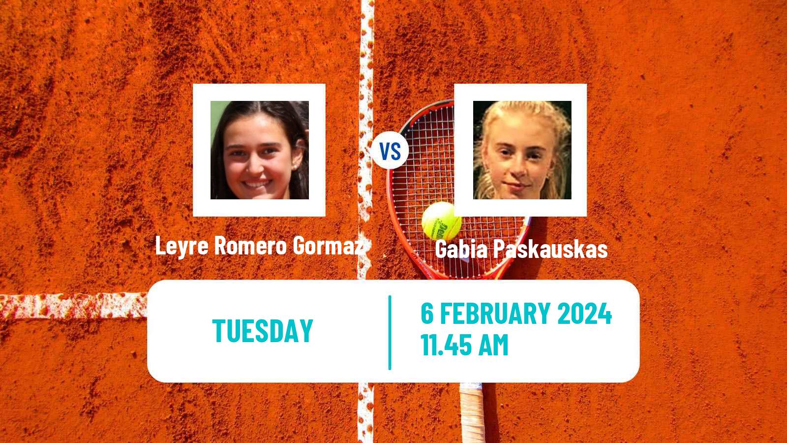 Tennis ITF W50 Edgbaston Women Leyre Romero Gormaz - Gabia Paskauskas